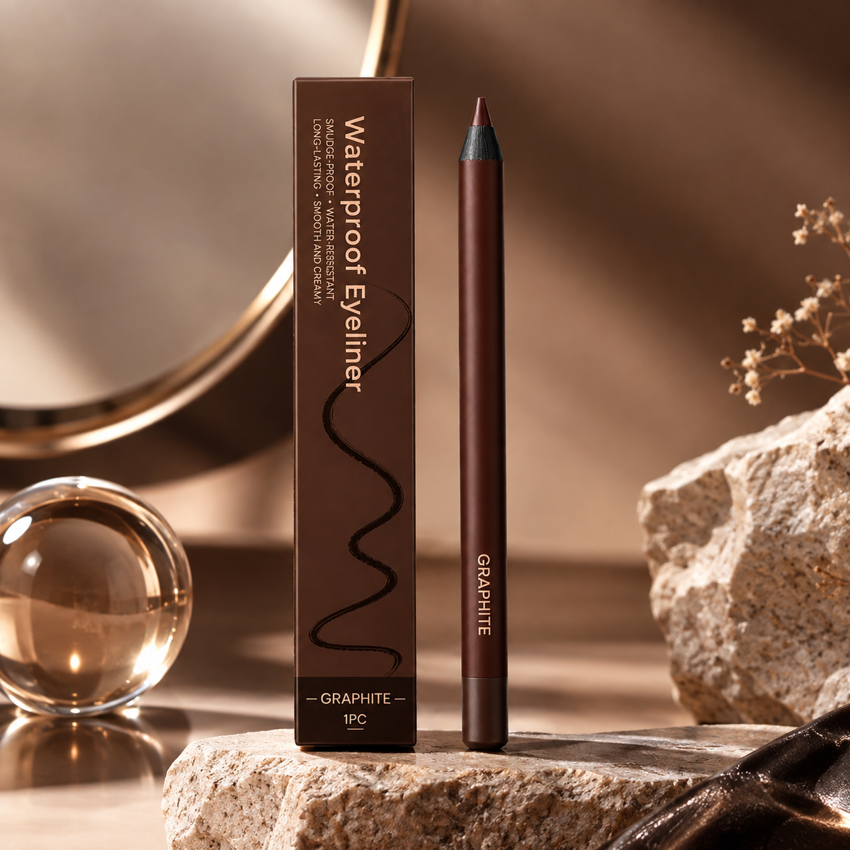 The Hours Dissolve. The Line Remains. 24HR Waterproof Eyeliner